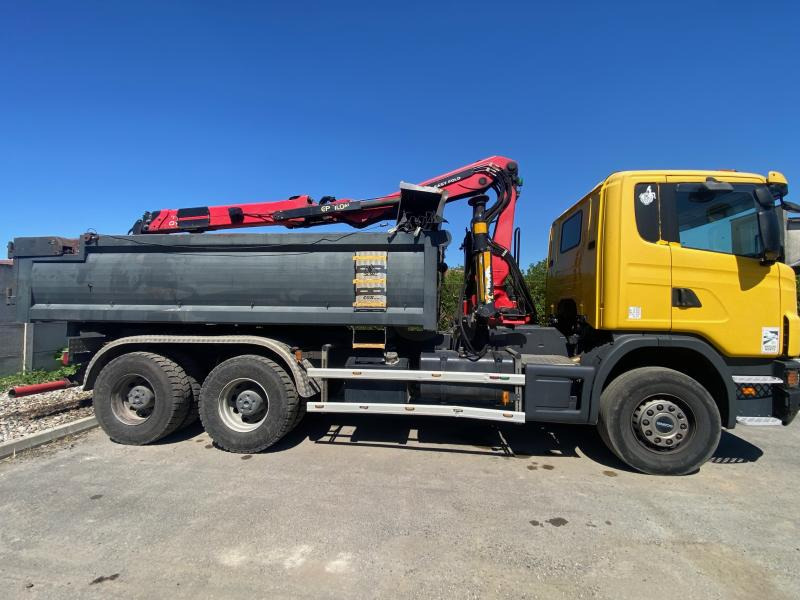 Scania G 440 - Φορτηγό ανατρεπόμενο, Φορτηγό με γερανό: φωτογραφία 1 Scania G 440 - Φορτηγό ανατρεπόμενο, Φορτηγό με γερανό: φωτογραφία 1