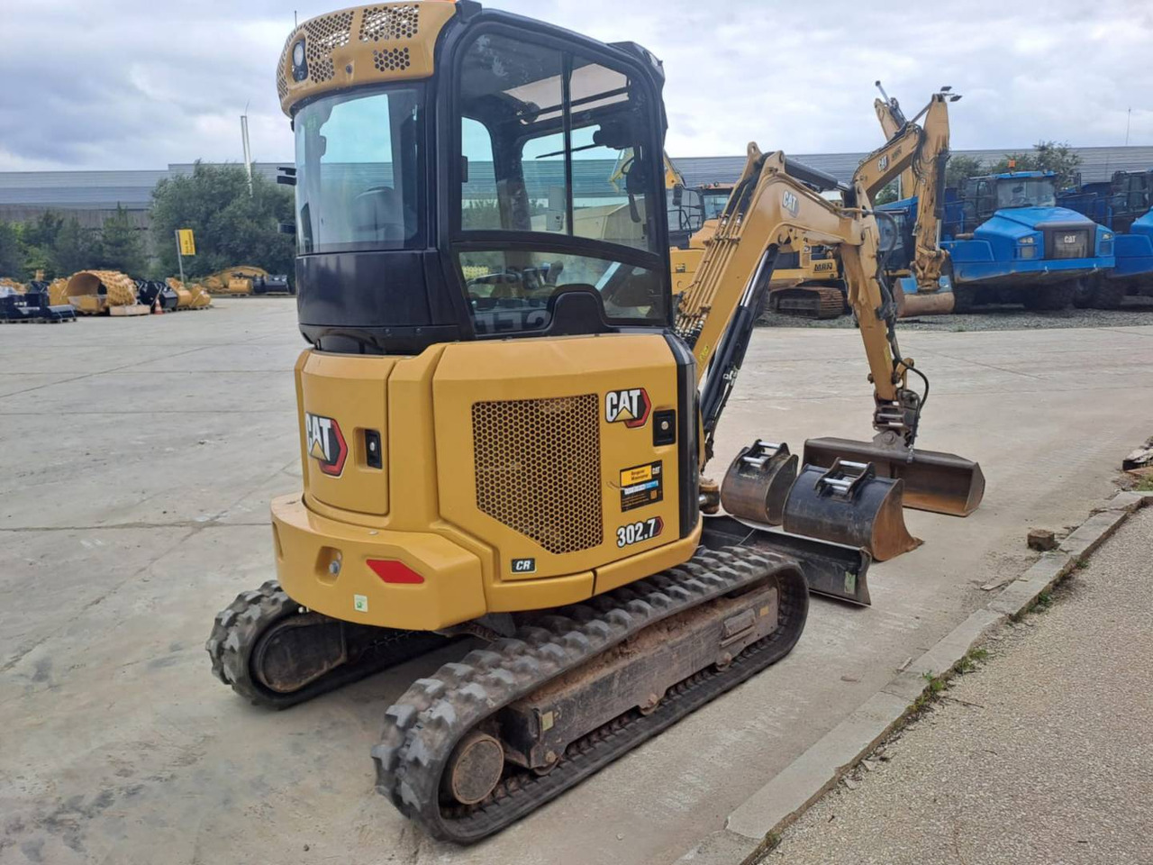 CAT 302.7 - Ερπυστριοφόρος εκσκαφέας: φωτογραφία 3 CAT 302.7 - Ερπυστριοφόρος εκσκαφέας: φωτογραφία 3
