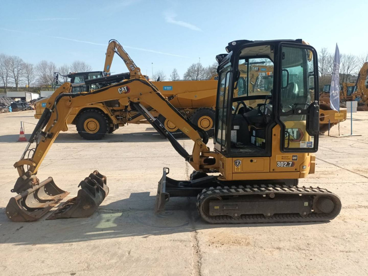 CAT 302.7 - Ερπυστριοφόρος εκσκαφέας: φωτογραφία 4 CAT 302.7 - Ερπυστριοφόρος εκσκαφέας: φωτογραφία 4