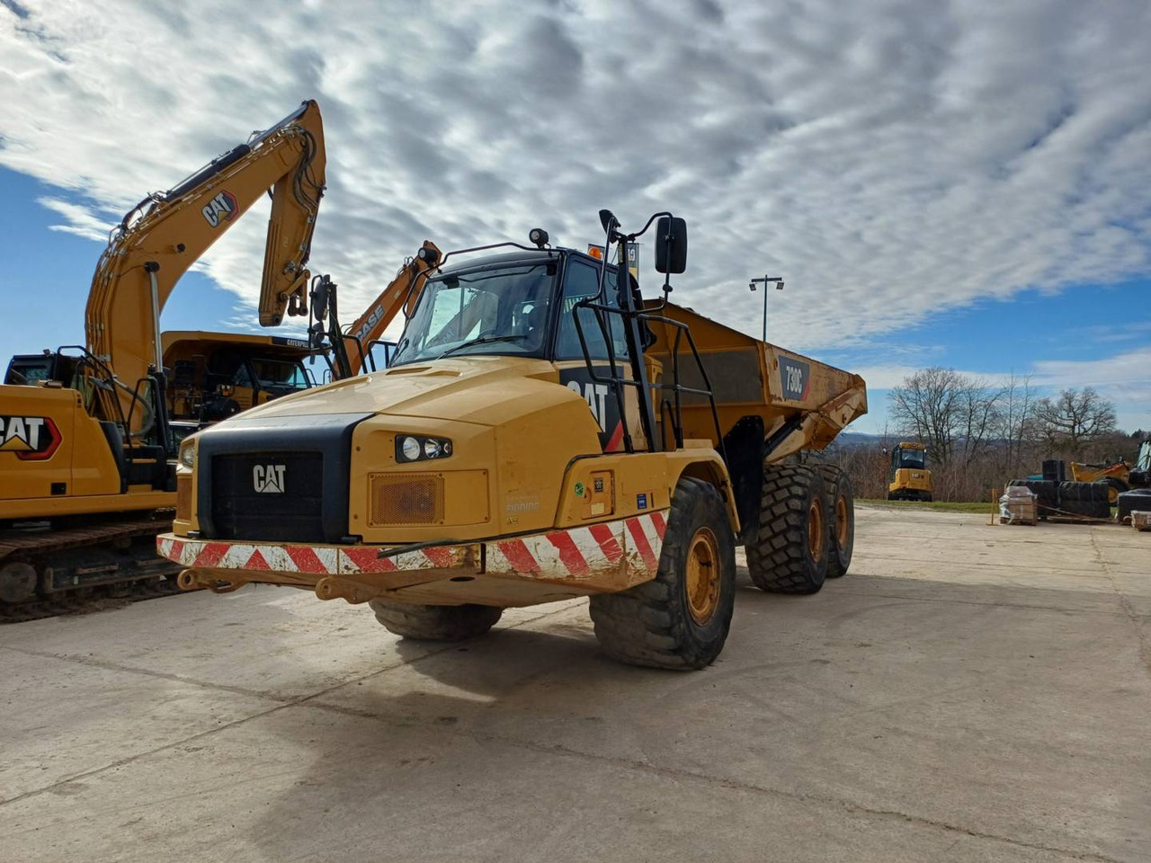 CAT 730C - Αρθρωτό φορτηγό: φωτογραφία 1 CAT 730C - Αρθρωτό φορτηγό: φωτογραφία 1