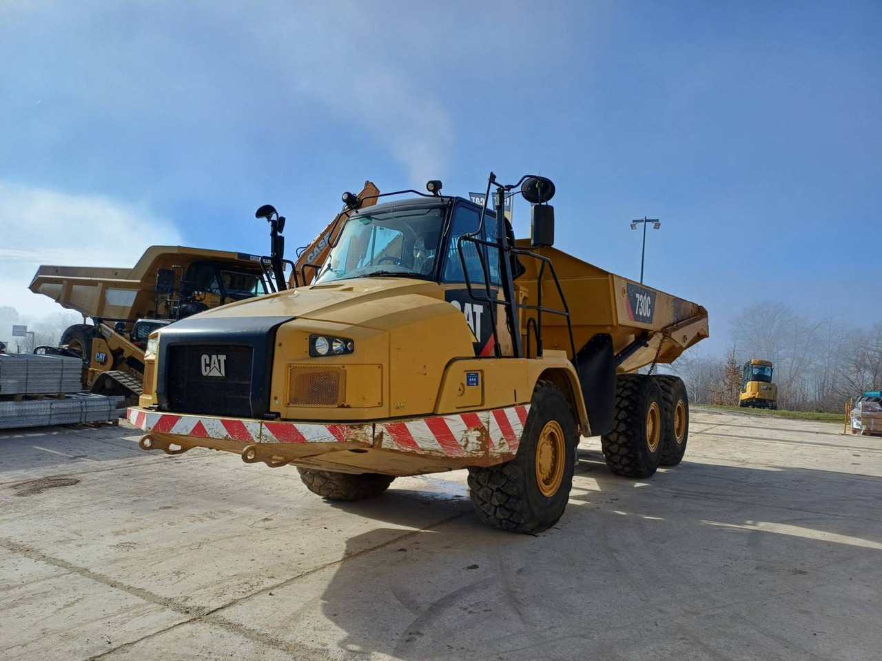 CAT 730C - Αρθρωτό φορτηγό: φωτογραφία 1 CAT 730C - Αρθρωτό φορτηγό: φωτογραφία 1