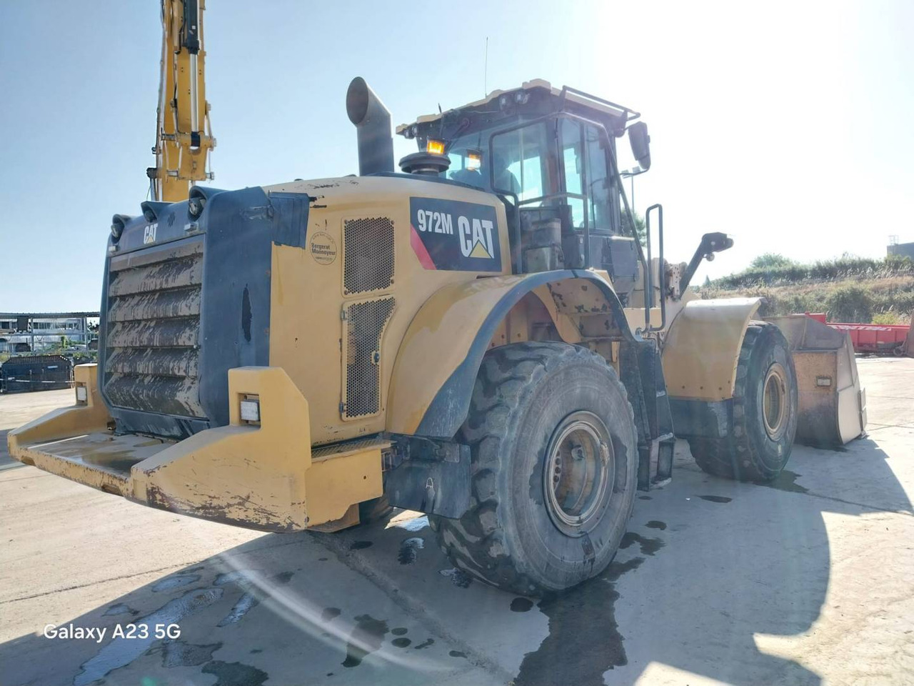 CAT 972M - Ελαστιχοφόρος φορτωτής: φωτογραφία 3 CAT 972M - Ελαστιχοφόρος φορτωτής: φωτογραφία 3