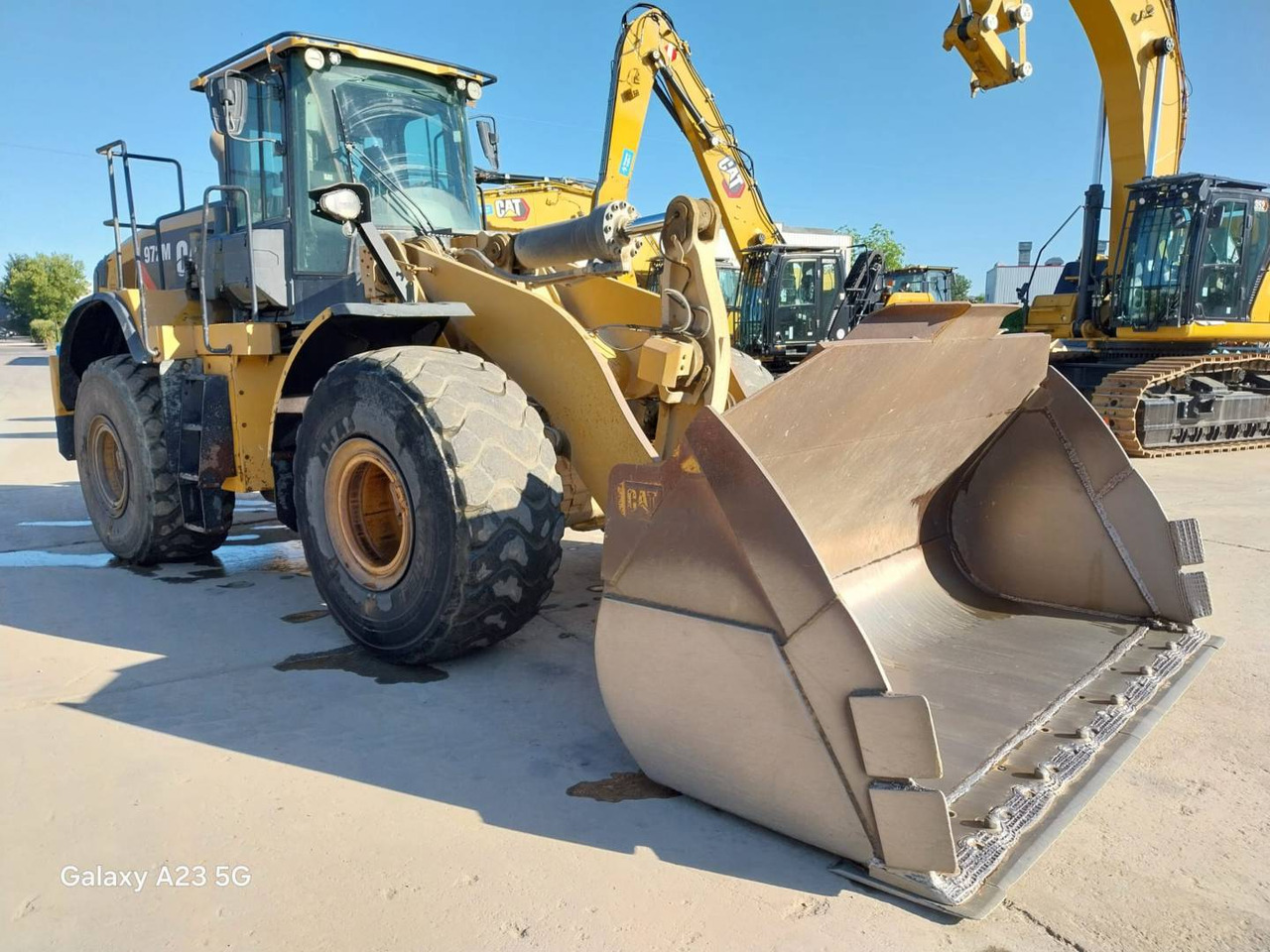CAT 972M - Ελαστιχοφόρος φορτωτής: φωτογραφία 1 CAT 972M - Ελαστιχοφόρος φορτωτής: φωτογραφία 1