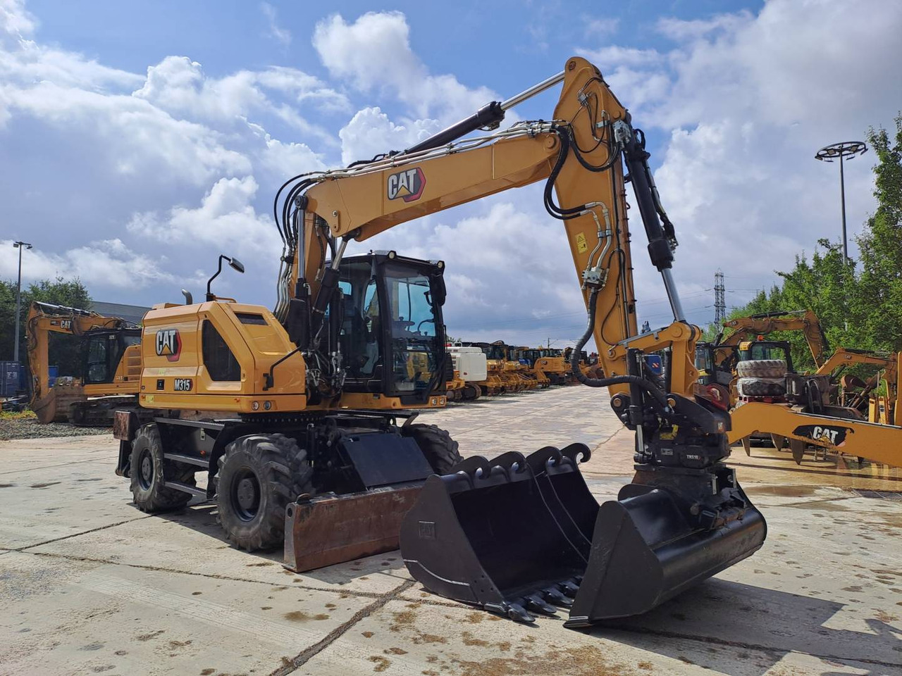 CAT M315 - Τροχοφόρος εκσκαφέας: φωτογραφία 2 CAT M315 - Τροχοφόρος εκσκαφέας: φωτογραφία 2