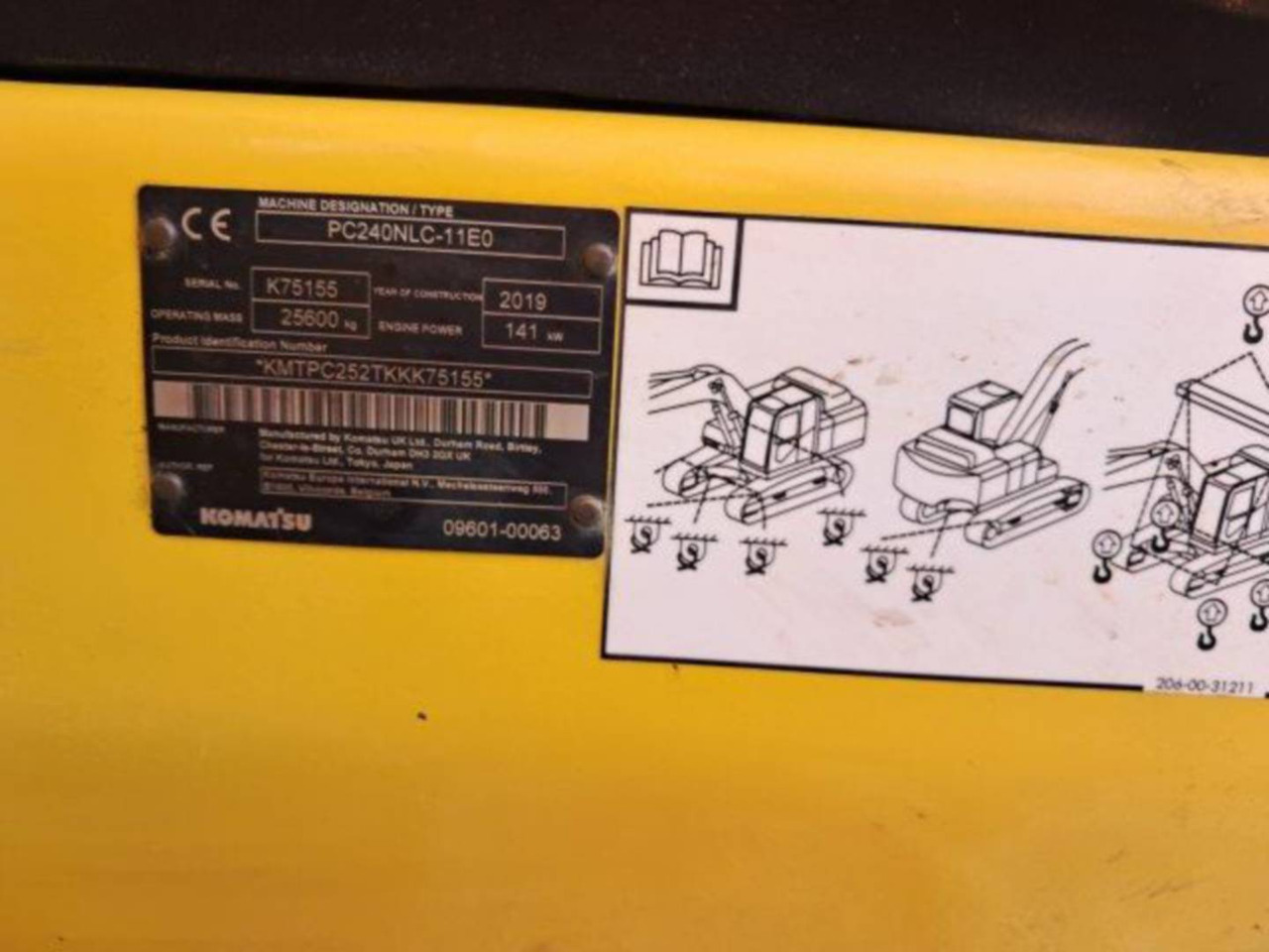KOMATSU PC240LC7 - Ερπυστριοφόρος εκσκαφέας: φωτογραφία 5 KOMATSU PC240LC7 - Ερπυστριοφόρος εκσκαφέας: φωτογραφία 5