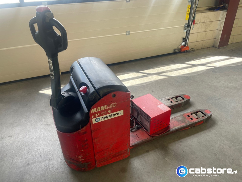 Manitou EP185 Electric Pallettruck Manitou EP185 Electrische palletwagen - Bouwjaar 2007 - Uren 1160 - Παλετοφόρο: φωτογραφία 1 Manitou EP185 Electric Pallettruck Manitou EP185 Electrische palletwagen - Bouwjaar 2007 - Uren 1160 - Παλετοφόρο: φωτογραφία 1