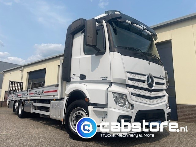 Mercedes-Benz ACTROS Mercedes Benz Actros 2642 6x2 Euro 6 oprijwagen - Machine transporter - Bouwjaar 2012 - Volledig luchtgeveerd - Hydraulische rampen - Liftas - APK 11- - Φορτηγό με ανοιχτή καρότσα: φωτογραφία 3 Mercedes-Benz ACTROS Mercedes Benz Actros 2642 6x2 Euro 6 oprijwagen - Machine transporter - Bouwjaar 2012 - Volledig luchtgeveerd - Hydraulische rampen - Liftas - APK 11- - Φορτηγό με ανοιχτή καρότσα: φωτογραφία 3