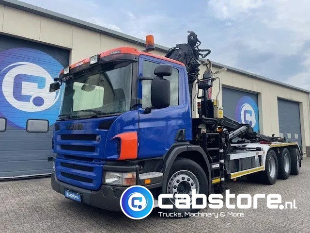 Scania P380 LB 8x4*4 HNA Euro 5 - HIAB 211 E-3 Hipro Crane with remote control + Multilift XR26S61 Hooklift - Year 2009 - Km 336.501 !! - Good condition - Φορτηγό φόρτωσης γάντζου, Φορτηγό με γερανό: φωτογραφία 4 Scania P380 LB 8x4*4 HNA Euro 5 - HIAB 211 E-3 Hipro Crane with remote control + Multilift XR26S61 Hooklift - Year 2009 - Km 336.501 !! - Good condition - Φορτηγό φόρτωσης γάντζου, Φορτηγό με γερανό: φωτογραφία 4