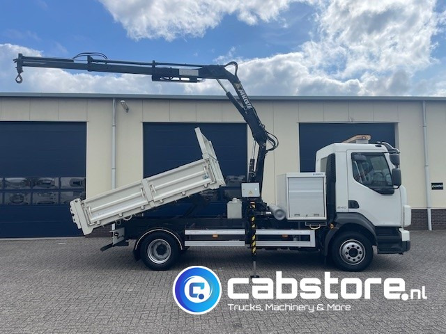 Volvo FL 240 4x2 Euro 5 - Kipper - MKG HLK 45 a2 Autolaadkraan - Bouwjaar 2012 - APK 18-10-2025 - ORIGINAL Km 35.640 !!!! - Good condition !! - Φορτηγό ανατρεπόμενο, Φορτηγό με γερανό: φωτογραφία 2 Volvo FL 240 4x2 Euro 5 - Kipper - MKG HLK 45 a2 Autolaadkraan - Bouwjaar 2012 - APK 18-10-2025 - ORIGINAL Km 35.640 !!!! - Good condition !! - Φορτηγό ανατρεπόμενο, Φορτηγό με γερανό: φωτογραφία 2