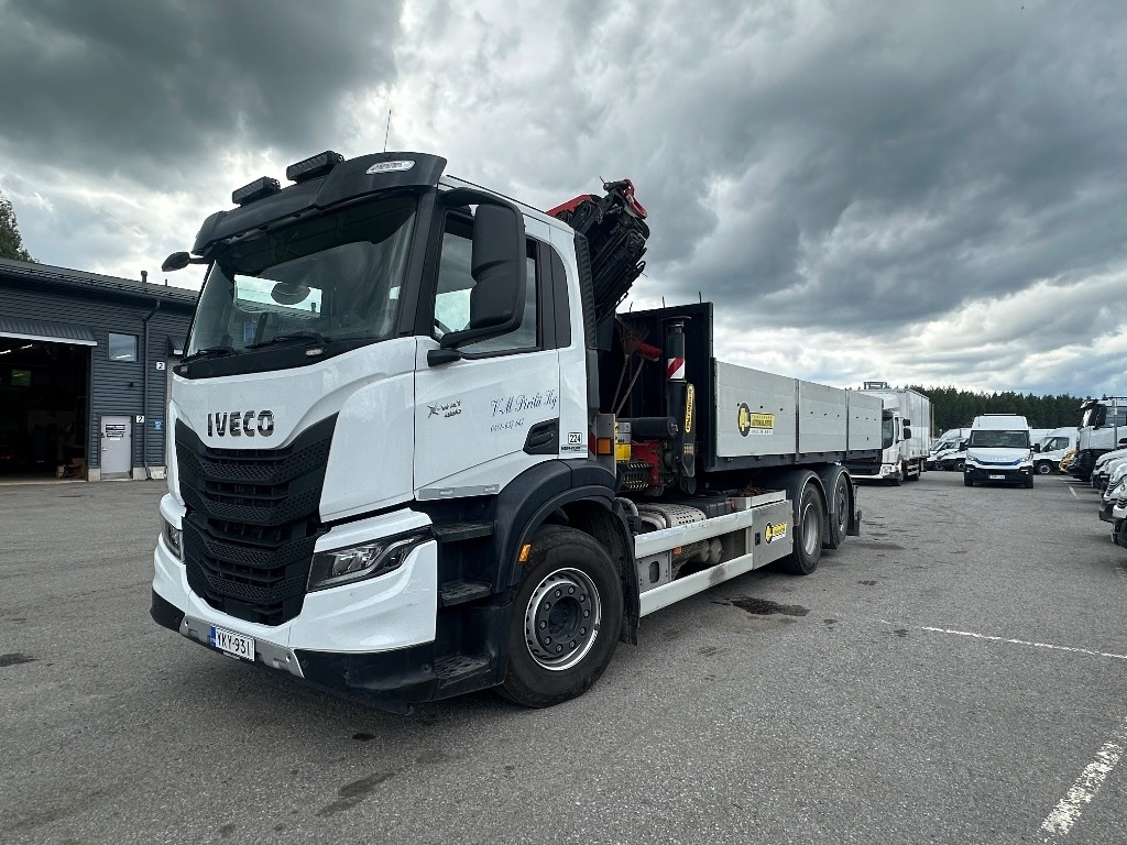 Iveco S-Way AD 260S48 - Φορτηγό με γερανό: φωτογραφία 1 Iveco S-Way AD 260S48 - Φορτηγό με γερανό: φωτογραφία 1
