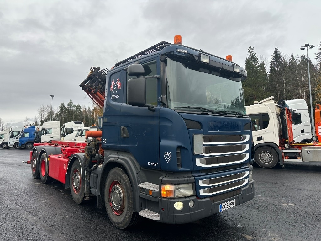 Scania G440 8x2/6 Atlas 190.2E - Φορτηγό με γερανό: φωτογραφία 2 Scania G440 8x2/6 Atlas 190.2E - Φορτηγό με γερανό: φωτογραφία 2