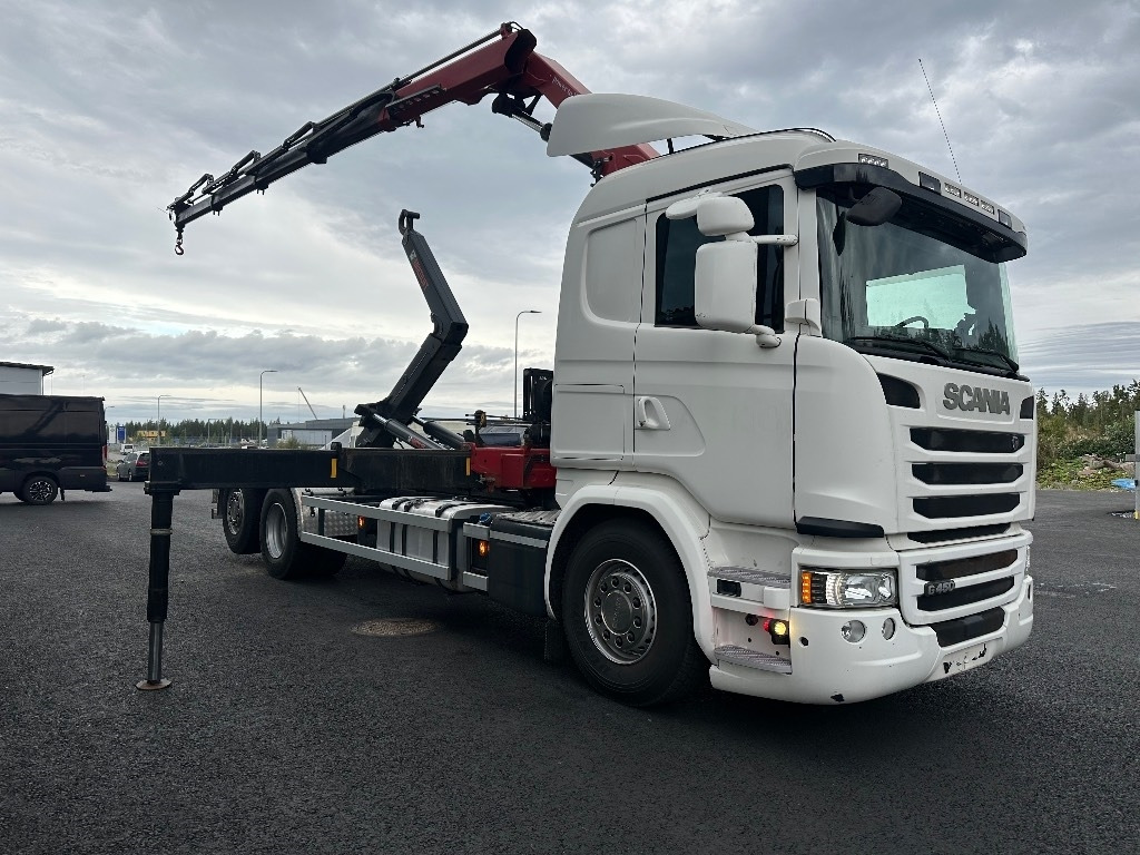 Scania G450 6x2*4 HMF 2120 - Φορτηγό με γερανό: φωτογραφία 3 Scania G450 6x2*4 HMF 2120 - Φορτηγό με γερανό: φωτογραφία 3