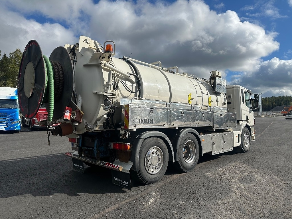 Scania P340 6x2*4 - Όχημα εκκένωσης βόθρων: φωτογραφία 4 Scania P340 6x2*4 - Όχημα εκκένωσης βόθρων: φωτογραφία 4