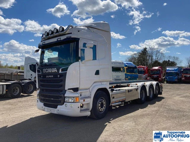 Scania R580 8X4 ONLY PARTS - Φορτηγό μεταφοράς εμπορευματοκιβωτίων/ Κινητό αμάξωμα: φωτογραφία 4 Scania R580 8X4 ONLY PARTS - Φορτηγό μεταφοράς εμπορευματοκιβωτίων/ Κινητό αμάξωμα: φωτογραφία 4