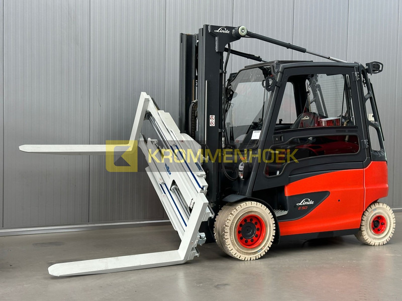 Linde E 50 HL Demo met Nieuwe Cascade 70G Roterende vorkenklem - Ηλεκτροκίνητο περονοφόρο: φωτογραφία 1 Linde E 50 HL Demo met Nieuwe Cascade 70G Roterende vorkenklem - Ηλεκτροκίνητο περονοφόρο: φωτογραφία 1