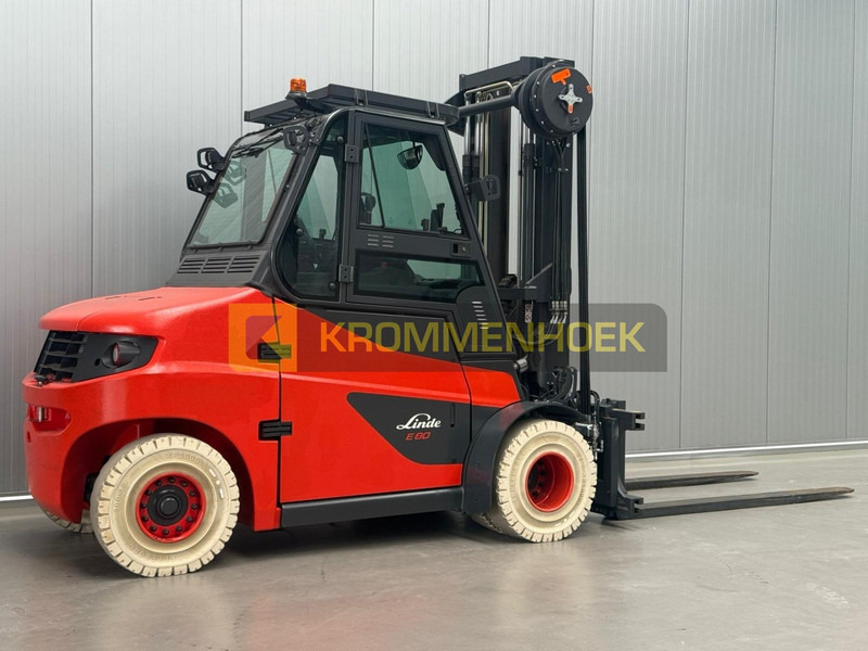 Linde E 80-900 - Ηλεκτροκίνητο περονοφόρο: φωτογραφία 4 Linde E 80-900 - Ηλεκτροκίνητο περονοφόρο: φωτογραφία 4