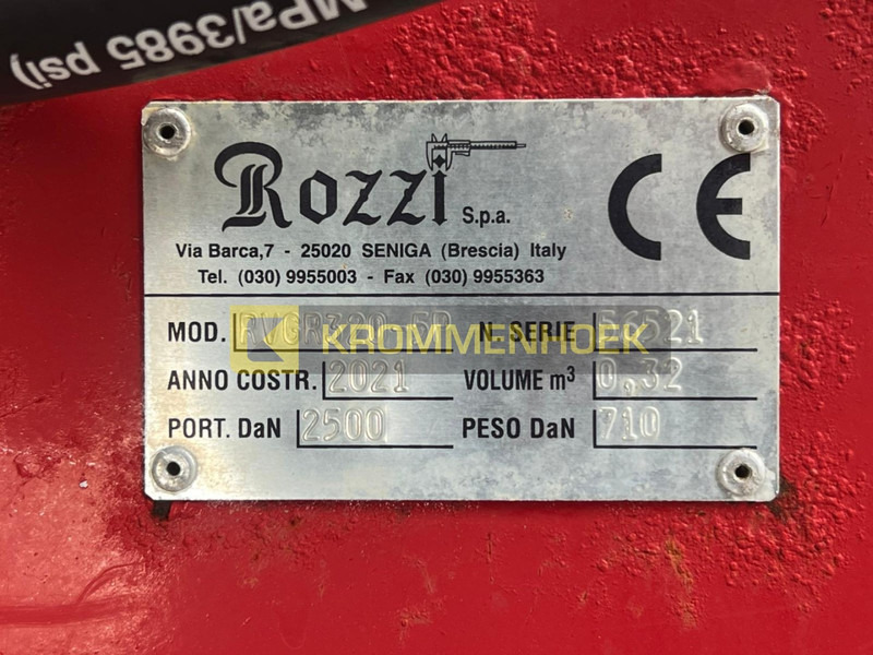 Rozzi RVGR 320-5P 320 Liter Polypgrijper 710 kg - Αρπάγη για Εκσκαφέας: φωτογραφία 4 Rozzi RVGR 320-5P 320 Liter Polypgrijper 710 kg - Αρπάγη για Εκσκαφέας: φωτογραφία 4