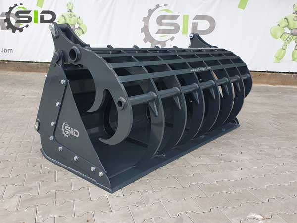 SID GREIFSCHAUFEL GEBRANNTE ZINKEN / Grab bucket burned tines 1,0 m - Κάδος τύπου αχιβάδας για Τρακτέρ: φωτογραφία 1 SID GREIFSCHAUFEL GEBRANNTE ZINKEN / Grab bucket burned tines 1,0 m - Κάδος τύπου αχιβάδας για Τρακτέρ: φωτογραφία 1