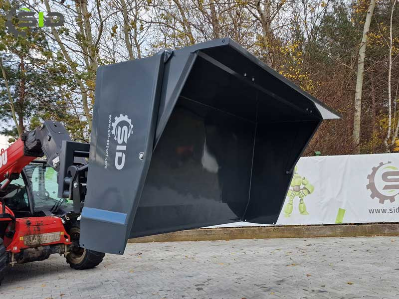 SID Kippmulde Transportcontainer Heckcontainer / Transport heavy cargo box 1,8 m - Κουβάς για φορτωτή για Γεωργικά μηχανήματα: φωτογραφία 1 SID Kippmulde Transportcontainer Heckcontainer / Transport heavy cargo box 1,8 m - Κουβάς για φορτωτή για Γεωργικά μηχανήματα: φωτογραφία 1