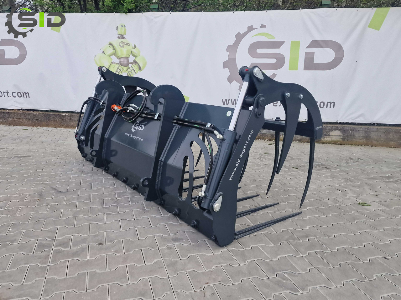 SID Krokodilgebiss Krokodilzange XL / Crocodile manure fork with grapple XL 1,8 m - Πιρούνες για Γεωργικά μηχανήματα: φωτογραφία 3 SID Krokodilgebiss Krokodilzange XL / Crocodile manure fork with grapple XL 1,8 m - Πιρούνες για Γεωργικά μηχανήματα: φωτογραφία 3