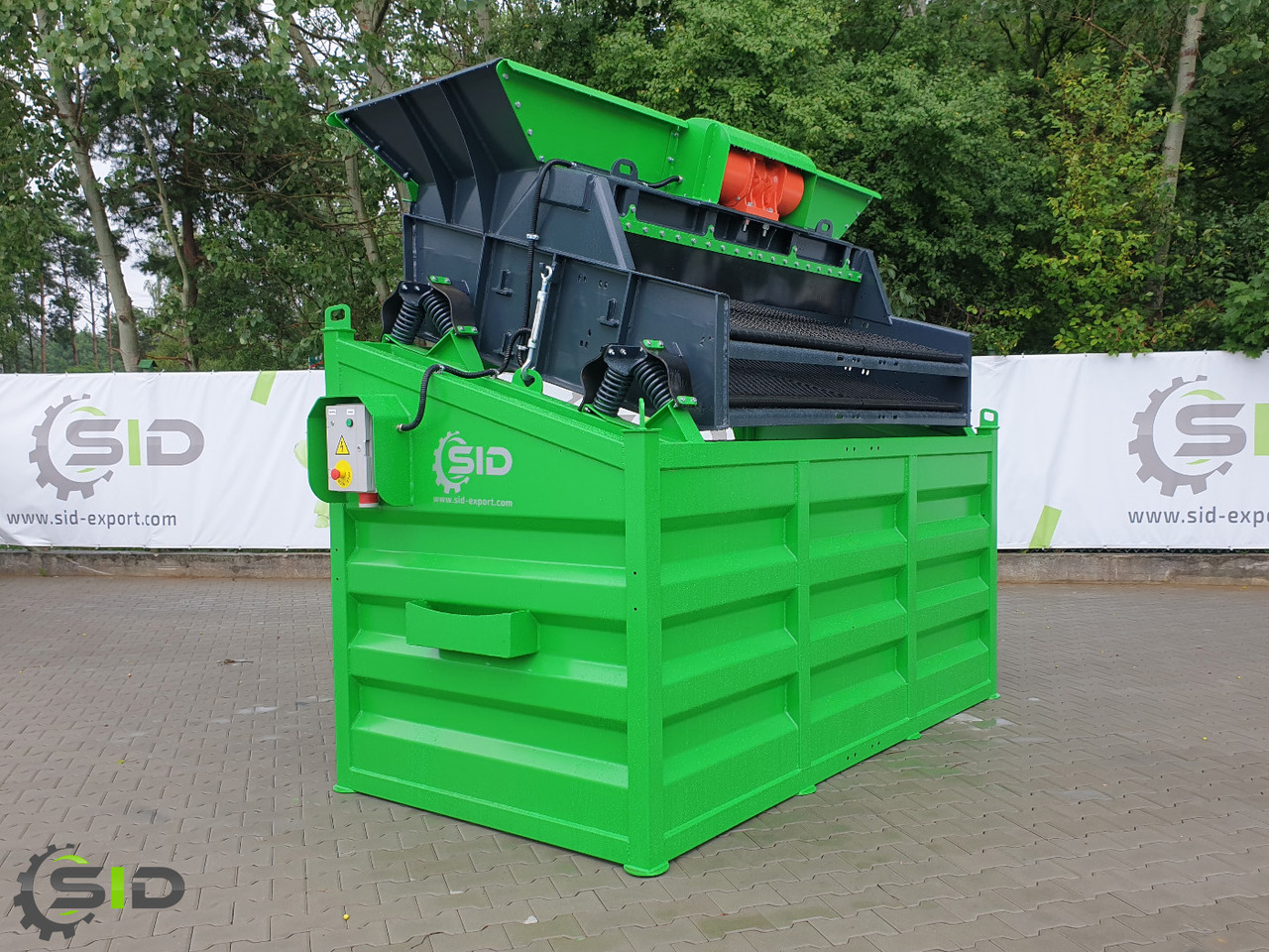 SID RÜTTELSIEB 2 FRAKTIONEN SIEBANLAGE / Vibrating Screen - Διαλογής: φωτογραφία 2 SID RÜTTELSIEB 2 FRAKTIONEN SIEBANLAGE / Vibrating Screen - Διαλογής: φωτογραφία 2
