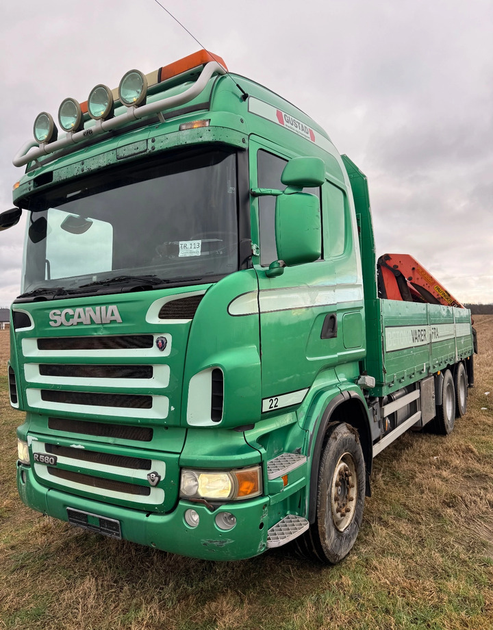 SCANIA R580 V8 6X4 Palfinger PK 23002 rotator - Φορτηγό με γερανό: φωτογραφία 1 SCANIA R580 V8 6X4 Palfinger PK 23002 rotator - Φορτηγό με γερανό: φωτογραφία 1