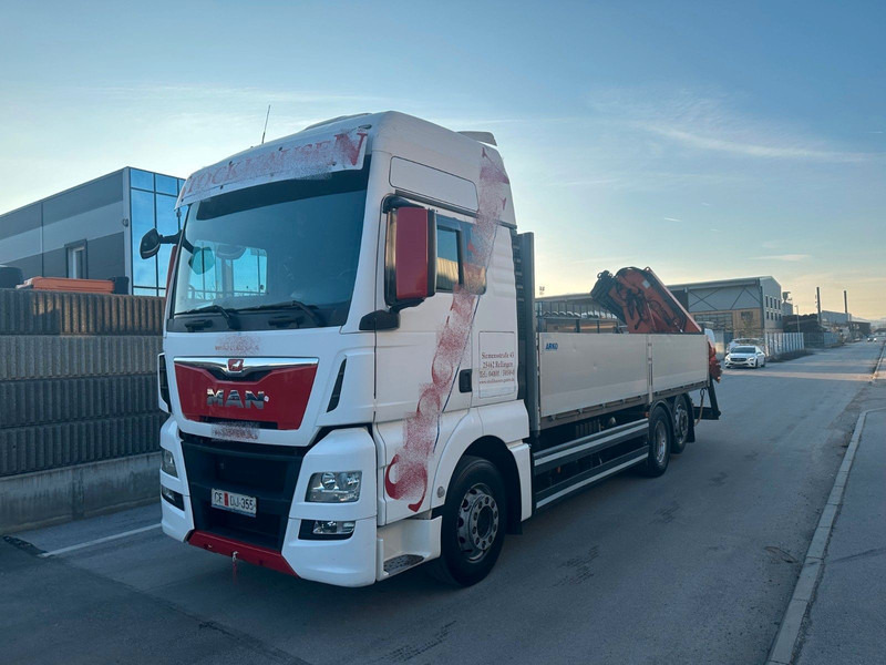 MAN TGX 26.440 - Φορτηγό με ανοιχτή καρότσα, Φορτηγό με γερανό: φωτογραφία 2 MAN TGX 26.440 - Φορτηγό με ανοιχτή καρότσα, Φορτηγό με γερανό: φωτογραφία 2