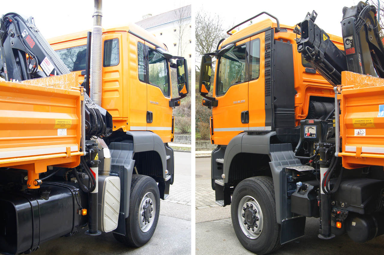 MAN TGS 18.320 BL 4x4 / HIAB 088 B-2 / Winterdienst - Φορτηγό με γερανό: φωτογραφία 5 MAN TGS 18.320 BL 4x4 / HIAB 088 B-2 / Winterdienst - Φορτηγό με γερανό: φωτογραφία 5
