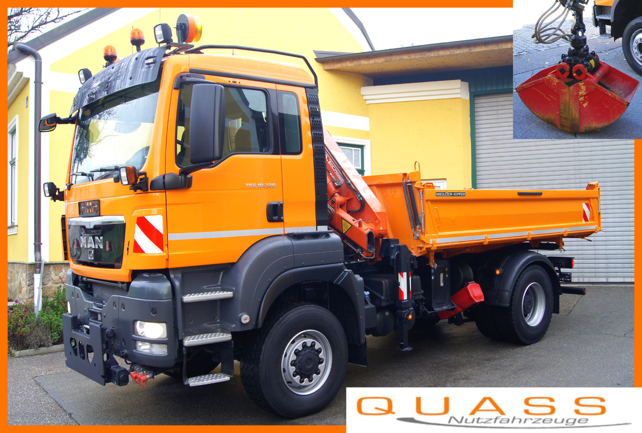 MAN TGS 18.320 BL 4x4/ TÜV/ ATLAS 65.2/ MEILLER/ Winterdienst - Εκχιονιστικό μηχάνημα: φωτογραφία 1 MAN TGS 18.320 BL 4x4/ TÜV/ ATLAS 65.2/ MEILLER/ Winterdienst - Εκχιονιστικό μηχάνημα: φωτογραφία 1