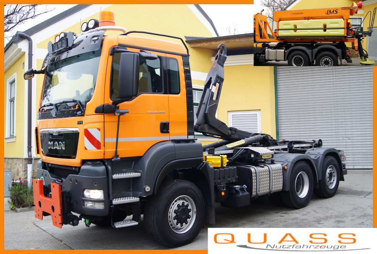 MAN TGS 28.400 BL 6x4-4/TÜV/PALIFT/Winterdienst/Salzstreuer/Streuer/Schneepflug - Εκχιονιστικό μηχάνημα: φωτογραφία 1 MAN TGS 28.400 BL 6x4-4/TÜV/PALIFT/Winterdienst/Salzstreuer/Streuer/Schneepflug - Εκχιονιστικό μηχάνημα: φωτογραφία 1