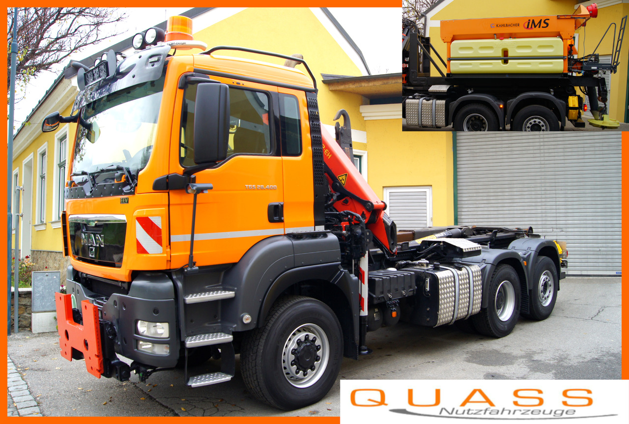 MAN TGS 28.400 BL 6x4-4/TÜV/PK12002/PALIFT/Winterdienst/Salzstreuer/Streuer/Schneepflug - Εκχιονιστικό μηχάνημα: φωτογραφία 1 MAN TGS 28.400 BL 6x4-4/TÜV/PK12002/PALIFT/Winterdienst/Salzstreuer/Streuer/Schneepflug - Εκχιονιστικό μηχάνημα: φωτογραφία 1