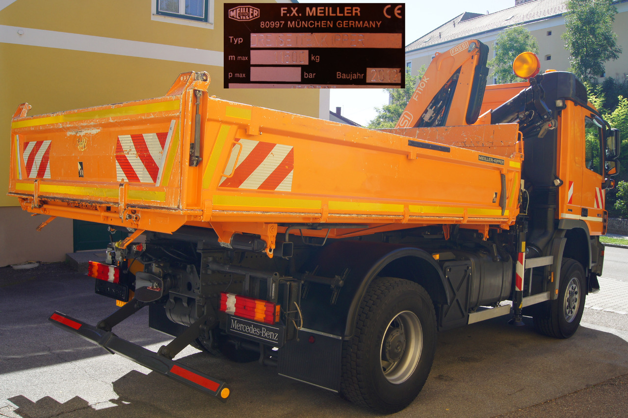 MERCEDES-BENZ ACTROS 1836 /4x4/TÜV/FASSI 110/MEILLER/Winterdienst/Wechselsystem - Εκχιονιστικό μηχάνημα: φωτογραφία 4 MERCEDES-BENZ ACTROS 1836 /4x4/TÜV/FASSI 110/MEILLER/Winterdienst/Wechselsystem - Εκχιονιστικό μηχάνημα: φωτογραφία 4