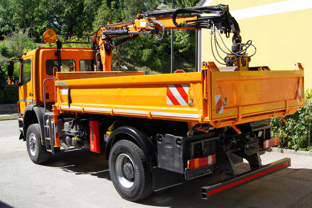 MERCEDES-BENZ AXOR 1829 4x4/EURO 5/ATLAS 65.2/MEILLER/Winterdienst - Φορτηγό ανατρεπόμενο, Φορτηγό με γερανό: φωτογραφία 4 MERCEDES-BENZ AXOR 1829 4x4/EURO 5/ATLAS 65.2/MEILLER/Winterdienst - Φορτηγό ανατρεπόμενο, Φορτηγό με γερανό: φωτογραφία 4