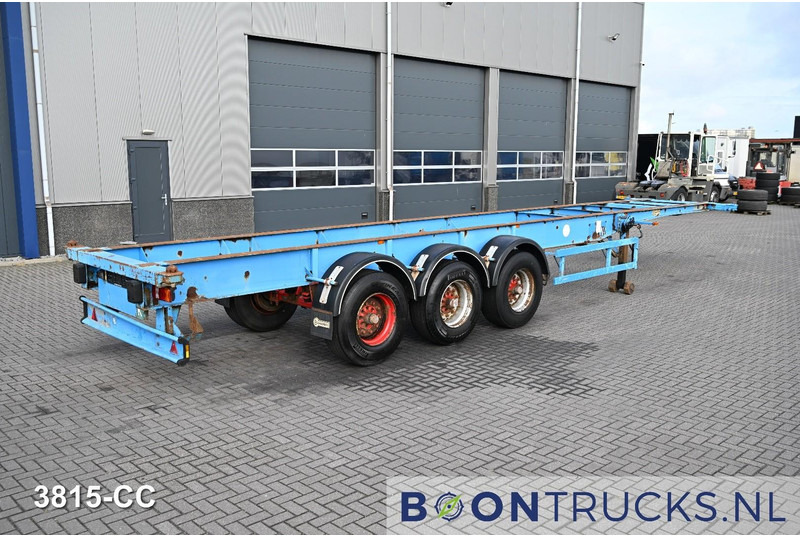 Blumhardt Cont.-Sal 40.24 E FIXED CHASSIS | 40ft * STEEL SUSPENSION * 4700 KG * BPW - Επικαθήμενο μεταφοράς εμπορευματοκιβωτίων/ Κινητό αμάξωμα: φωτογραφία 1 Blumhardt Cont.-Sal 40.24 E FIXED CHASSIS | 40ft * STEEL SUSPENSION * 4700 KG * BPW - Επικαθήμενο μεταφοράς εμπορευματοκιβωτίων/ Κινητό αμάξωμα: φωτογραφία 1