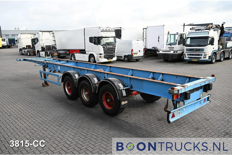Blumhardt Cont.-Sal 40.24 E FIXED CHASSIS | 40ft * STEEL SUSPENSION * 4700 KG * BPW - Επικαθήμενο μεταφοράς εμπορευματοκιβωτίων/ Κινητό αμάξωμα: φωτογραφία 2 Blumhardt Cont.-Sal 40.24 E FIXED CHASSIS | 40ft * STEEL SUSPENSION * 4700 KG * BPW - Επικαθήμενο μεταφοράς εμπορευματοκιβωτίων/ Κινητό αμάξωμα: φωτογραφία 2