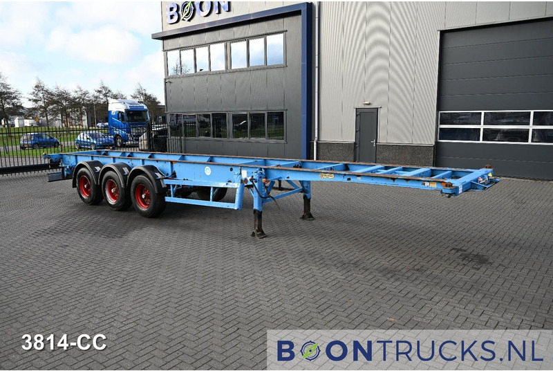 Blumhardt Cont.-Sal 40.24 E FIXED CHASSIS | 40ft * STEEL SUSPENSION * BPW / DRUM - Επικαθήμενο μεταφοράς εμπορευματοκιβωτίων/ Κινητό αμάξωμα: φωτογραφία 3 Blumhardt Cont.-Sal 40.24 E FIXED CHASSIS | 40ft * STEEL SUSPENSION * BPW / DRUM - Επικαθήμενο μεταφοράς εμπορευματοκιβωτίων/ Κινητό αμάξωμα: φωτογραφία 3
