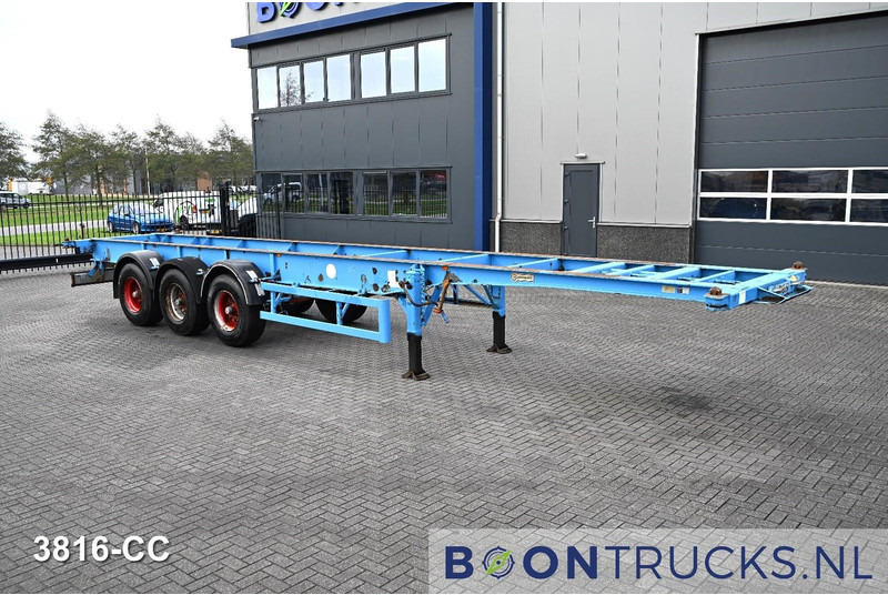Blumhardt Cont.-Sal 40.24 E FIXED CHASSIS | 40ft * STEEL SUSPENSION * BPW / DRUM - Επικαθήμενο μεταφοράς εμπορευματοκιβωτίων/ Κινητό αμάξωμα: φωτογραφία 3 Blumhardt Cont.-Sal 40.24 E FIXED CHASSIS | 40ft * STEEL SUSPENSION * BPW / DRUM - Επικαθήμενο μεταφοράς εμπορευματοκιβωτίων/ Κινητό αμάξωμα: φωτογραφία 3