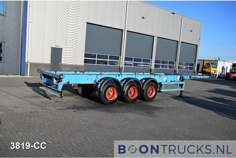 Blumhardt Cont.-Sal 40.24 E FIXXED CHASSIS | 40ft * STEEL SUSPENSION * BPW * 4560KG - Επικαθήμενο μεταφοράς εμπορευματοκιβωτίων/ Κινητό αμάξωμα: φωτογραφία 1 Blumhardt Cont.-Sal 40.24 E FIXXED CHASSIS | 40ft * STEEL SUSPENSION * BPW * 4560KG - Επικαθήμενο μεταφοράς εμπορευματοκιβωτίων/ Κινητό αμάξωμα: φωτογραφία 1