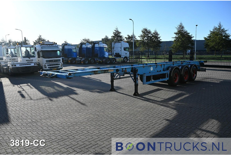 Blumhardt Cont.-Sal 40.24 E FIXXED CHASSIS | 40ft * STEEL SUSPENSION * BPW * 4560KG - Επικαθήμενο μεταφοράς εμπορευματοκιβωτίων/ Κινητό αμάξωμα: φωτογραφία 4 Blumhardt Cont.-Sal 40.24 E FIXXED CHASSIS | 40ft * STEEL SUSPENSION * BPW * 4560KG - Επικαθήμενο μεταφοράς εμπορευματοκιβωτίων/ Κινητό αμάξωμα: φωτογραφία 4