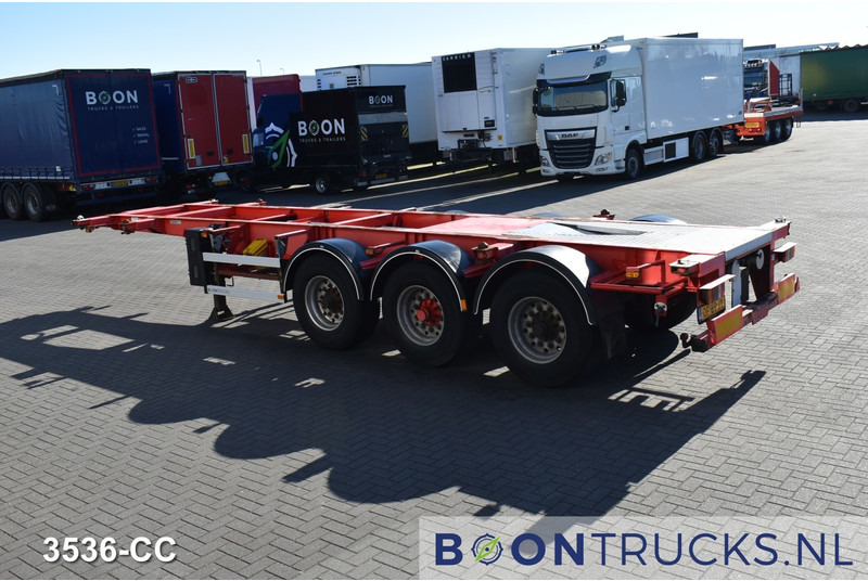 Burg BPO 12 27CDM12 TANK CHASSIS | 20-30ft * 3800 Kg * NL TRAILER - Επικαθήμενο μεταφοράς εμπορευματοκιβωτίων/ Κινητό αμάξωμα: φωτογραφία 3 Burg BPO 12 27CDM12 TANK CHASSIS | 20-30ft * 3800 Kg * NL TRAILER - Επικαθήμενο μεταφοράς εμπορευματοκιβωτίων/ Κινητό αμάξωμα: φωτογραφία 3