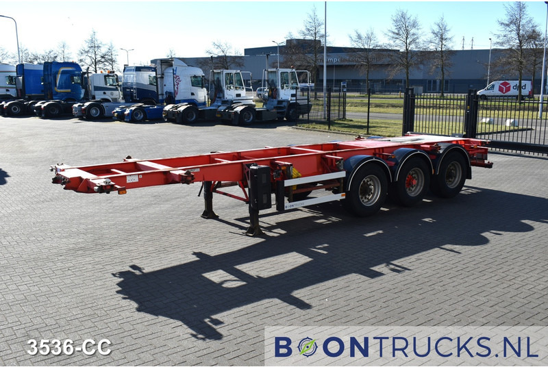Burg BPO 12 27CDM12 TANK CHASSIS | 20-30ft * 3800 Kg * NL TRAILER - Επικαθήμενο μεταφοράς εμπορευματοκιβωτίων/ Κινητό αμάξωμα: φωτογραφία 5 Burg BPO 12 27CDM12 TANK CHASSIS | 20-30ft * 3800 Kg * NL TRAILER - Επικαθήμενο μεταφοράς εμπορευματοκιβωτίων/ Κινητό αμάξωμα: φωτογραφία 5