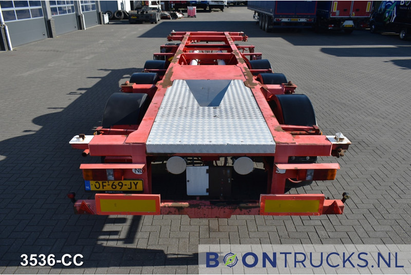 Burg BPO 12 27CDM12 TANK CHASSIS | 20-30ft * 3800 Kg * NL TRAILER - Επικαθήμενο μεταφοράς εμπορευματοκιβωτίων/ Κινητό αμάξωμα: φωτογραφία 2 Burg BPO 12 27CDM12 TANK CHASSIS | 20-30ft * 3800 Kg * NL TRAILER - Επικαθήμενο μεταφοράς εμπορευματοκιβωτίων/ Κινητό αμάξωμα: φωτογραφία 2