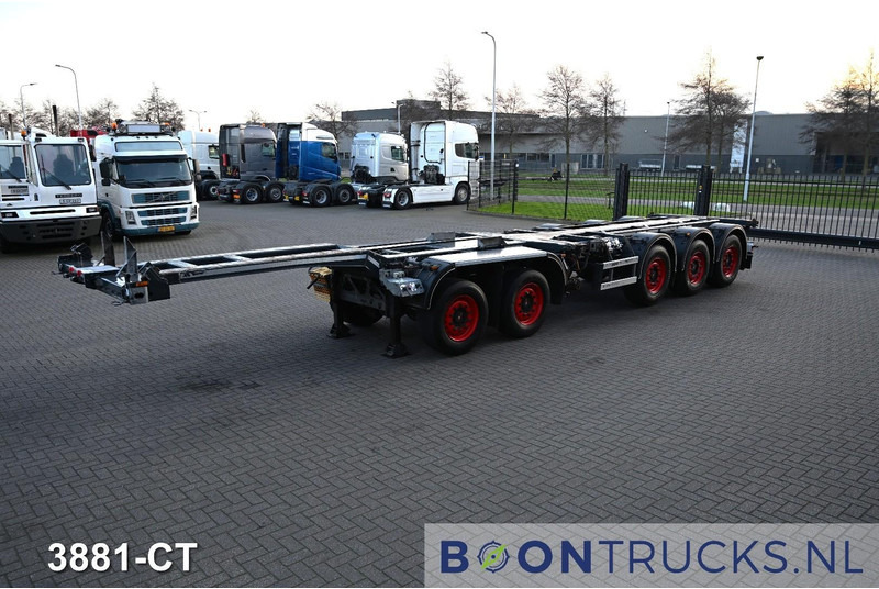 D-Tec COMBITRAILER S-LINE CT-521-S | 2x20-40-45ft HC * 3x STEERING * 4x LIFT AXLE * NL TRAILER * APK 04-2026 - Επικαθήμενο μεταφοράς εμπορευματοκιβωτίων/ Κινητό αμάξωμα: φωτογραφία 4 D-Tec COMBITRAILER S-LINE CT-521-S | 2x20-40-45ft HC * 3x STEERING * 4x LIFT AXLE * NL TRAILER * APK 04-2026 - Επικαθήμενο μεταφοράς εμπορευματοκιβωτίων/ Κινητό αμάξωμα: φωτογραφία 4