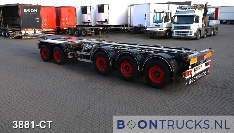 D-Tec COMBITRAILER S-LINE CT-521-S | 2x20-40-45ft HC * 3x STEERING * 4x LIFT AXLE * NL TRAILER * APK 04-2026 - Επικαθήμενο μεταφοράς εμπορευματοκιβωτίων/ Κινητό αμάξωμα: φωτογραφία 2 D-Tec COMBITRAILER S-LINE CT-521-S | 2x20-40-45ft HC * 3x STEERING * 4x LIFT AXLE * NL TRAILER * APK 04-2026 - Επικαθήμενο μεταφοράς εμπορευματοκιβωτίων/ Κινητό αμάξωμα: φωτογραφία 2