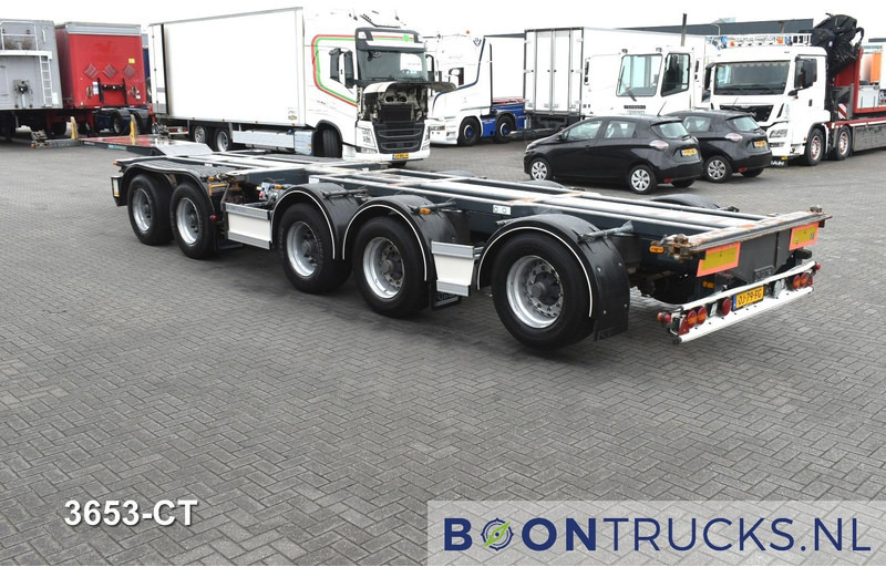 D-Tec CT-60-05D COMBITRAILER | 2x20-30-40-45ft HC * 3x STEERING * 3x LIFT AXLE * NL TRAILER - Επικαθήμενο μεταφοράς εμπορευματοκιβωτίων/ Κινητό αμάξωμα: φωτογραφία 3 D-Tec CT-60-05D COMBITRAILER | 2x20-30-40-45ft HC * 3x STEERING * 3x LIFT AXLE * NL TRAILER - Επικαθήμενο μεταφοράς εμπορευματοκιβωτίων/ Κινητό αμάξωμα: φωτογραφία 3