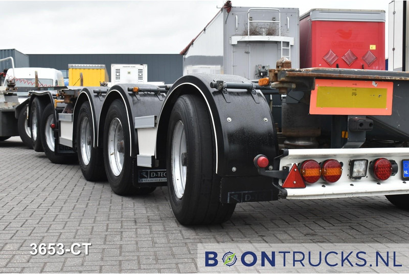 D-Tec CT-60-05D COMBITRAILER | 2x20-30-40-45ft HC * 3x STEERING * 3x LIFT AXLE * NL TRAILER - Επικαθήμενο μεταφοράς εμπορευματοκιβωτίων/ Κινητό αμάξωμα: φωτογραφία 2 D-Tec CT-60-05D COMBITRAILER | 2x20-30-40-45ft HC * 3x STEERING * 3x LIFT AXLE * NL TRAILER - Επικαθήμενο μεταφοράς εμπορευματοκιβωτίων/ Κινητό αμάξωμα: φωτογραφία 2