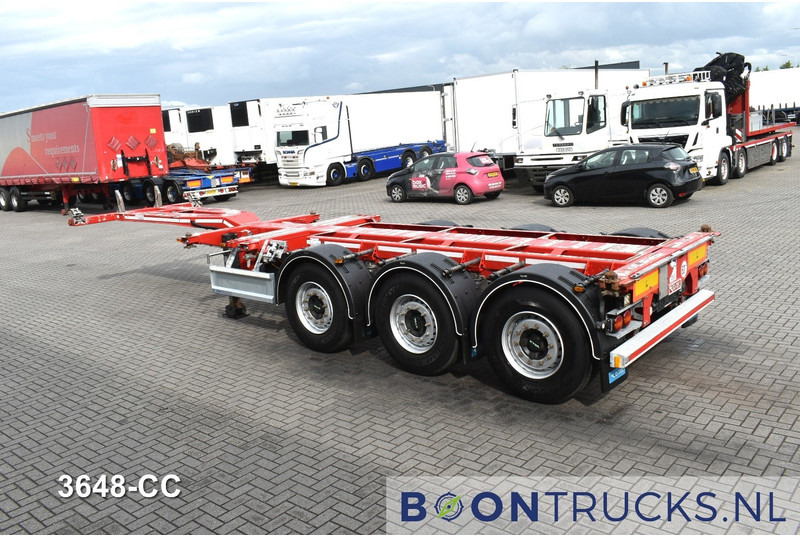 D-Tec FLEXITRAILER | 2x20-30-40-45ft HC * 2x LIFT AXLE * 2x EXTENDABLE * DISC BRAKES * MOT 05-2026 - Επικαθήμενο μεταφοράς εμπορευματοκιβωτίων/ Κινητό αμάξωμα: φωτογραφία 3 D-Tec FLEXITRAILER | 2x20-30-40-45ft HC * 2x LIFT AXLE * 2x EXTENDABLE * DISC BRAKES * MOT 05-2026 - Επικαθήμενο μεταφοράς εμπορευματοκιβωτίων/ Κινητό αμάξωμα: φωτογραφία 3