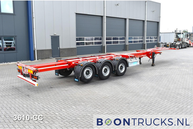 D-Tec FLEXITRAILER | 2x20-30-40-45ft HC * 2x LIFT AXLE * 2x EXTENDABLE * DISC BRAKES - Επικαθήμενο μεταφοράς εμπορευματοκιβωτίων/ Κινητό αμάξωμα: φωτογραφία 2 D-Tec FLEXITRAILER | 2x20-30-40-45ft HC * 2x LIFT AXLE * 2x EXTENDABLE * DISC BRAKES - Επικαθήμενο μεταφοράς εμπορευματοκιβωτίων/ Κινητό αμάξωμα: φωτογραφία 2
