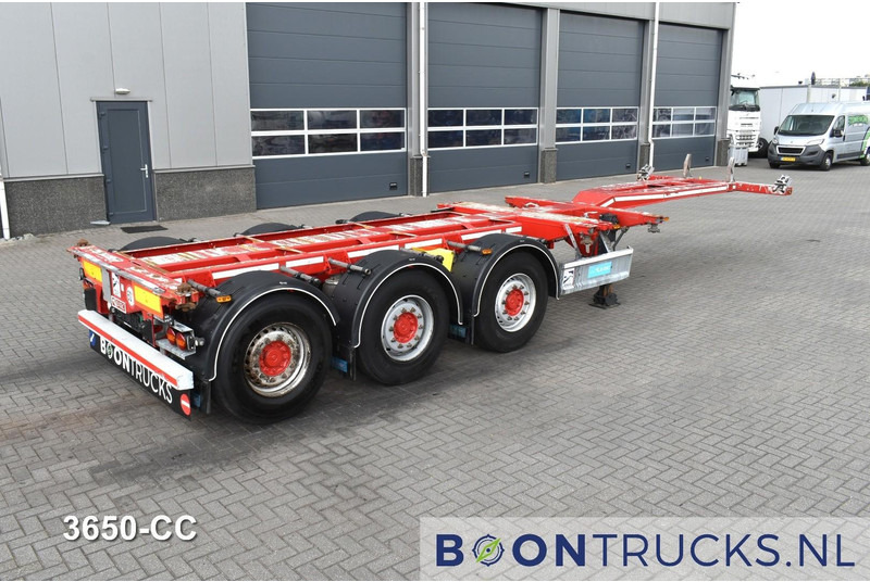D-Tec FLEXITRAILER | 2x20-30-40-45ft HC * 2x LIFT AXLE * 2x EXTENDABLE * MOT 11-2025 - Επικαθήμενο μεταφοράς εμπορευματοκιβωτίων/ Κινητό αμάξωμα: φωτογραφία 1 D-Tec FLEXITRAILER | 2x20-30-40-45ft HC * 2x LIFT AXLE * 2x EXTENDABLE * MOT 11-2025 - Επικαθήμενο μεταφοράς εμπορευματοκιβωτίων/ Κινητό αμάξωμα: φωτογραφία 1