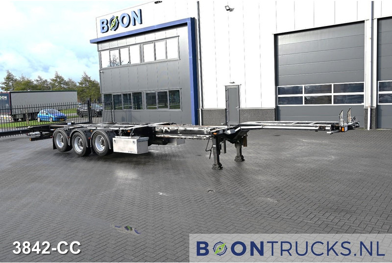 D-Tec FLEXITRAILER | 2x20-30-40-45ft HC * 2x LIFT AXLE * 3x EXTENDABLE * ADR * APK 10-2026 * NL TRAILER - Επικαθήμενο μεταφοράς εμπορευματοκιβωτίων/ Κινητό αμάξωμα: φωτογραφία 4 D-Tec FLEXITRAILER | 2x20-30-40-45ft HC * 2x LIFT AXLE * 3x EXTENDABLE * ADR * APK 10-2026 * NL TRAILER - Επικαθήμενο μεταφοράς εμπορευματοκιβωτίων/ Κινητό αμάξωμα: φωτογραφία 4